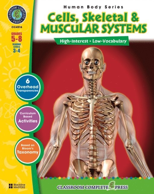 Susan Lang - Cells, Skeletal & Muscular Systems Gr. 5-8, E-bok. Tillgänglighet: Lägg i varukorg