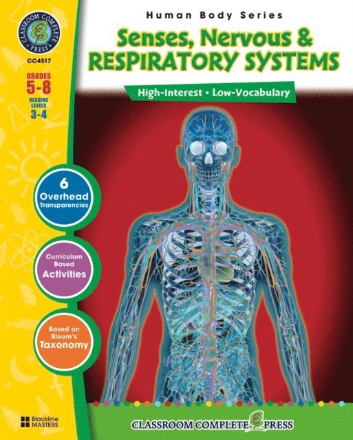 Susan Lang - Senses, Nervous & Respiratory Systems Gr. 5-8, E-bok. Tillgänglighet: Lägg i varukorg