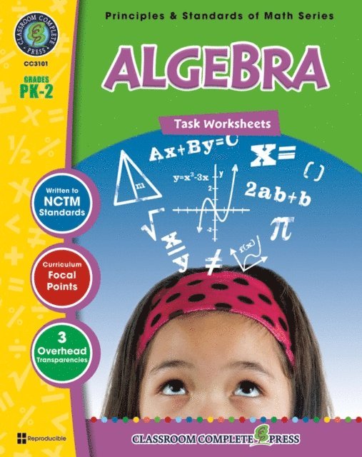 Nat Reed - Algebra - Task Sheets Gr. PK-2, E-bok