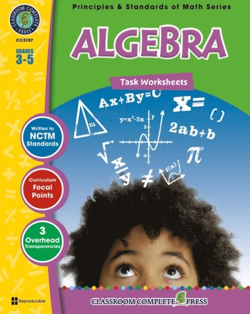 Nat Reed - Algebra - Task Sheets Gr. 3-5, E-bok