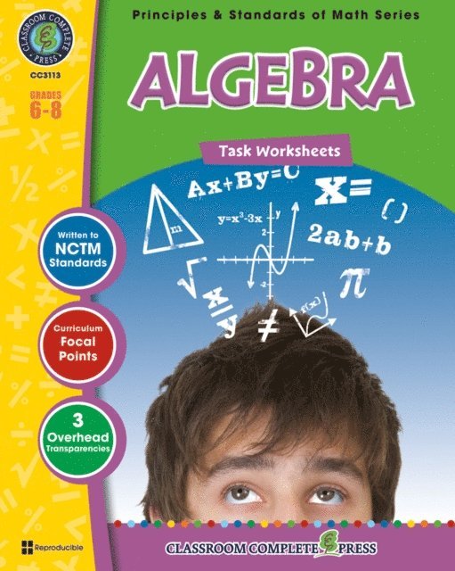 Nat Reed - Algebra - Task Sheets Gr. 6-8, E-bok