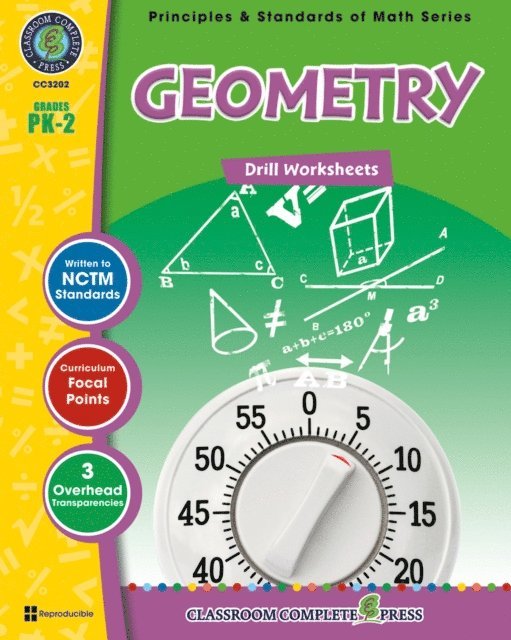 Mary Rosenberg - Geometry - Drill Sheets Gr. PK-2, E-bok