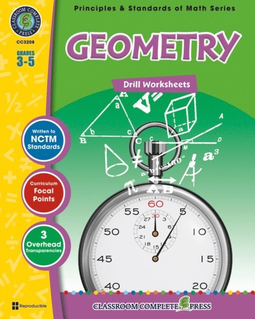 Mary Rosenberg - Geometry - Drill Sheets Gr. 3-5, E-bok