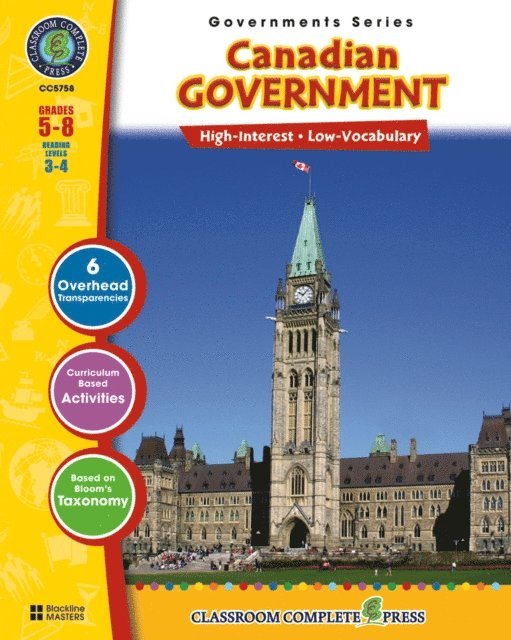 Brenda Rollins - Canadian Government Gr. 5-8, E-bok. Tillgänglighet: Lägg i varukorg