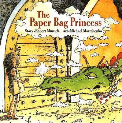 Robert Munsch - Paper Bag Princess, Kartonnage