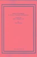Jacob Neusner - Sifre to Numbers, Häftad