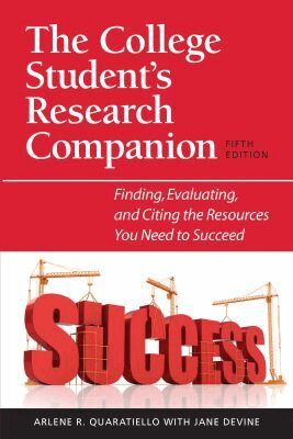 Arlene Rodda Quaratiello, Jane Devine - College Student's Research Companion, Häftad