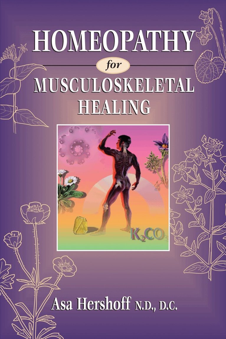 Asa Hershoff - Homeopathy for Musculoskeletal Healing, Häftad