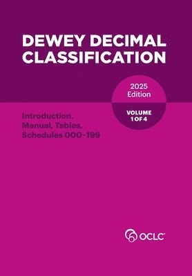 Oclc, Alex Kyrios - Dewey Decimal Classification 2025 V1, Häftad