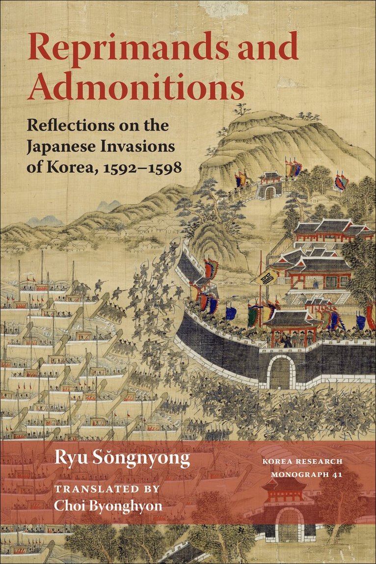 Songnyong Ryu - Reprimands and Admonitions, Häftad