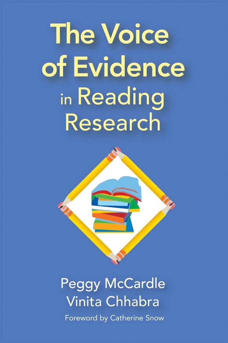 Peggy McCardle, Vinita Chhabra - Voice of Evidence in Reading Research, Inbunden