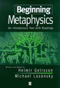 Beginning Metaphysics