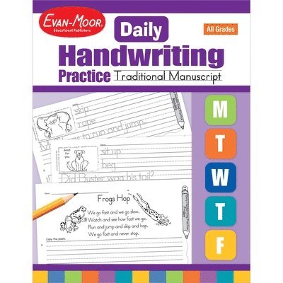 Evan-Moor Educational Publishers - Daily Handwriting Traditional Manuscript Te, Häftad