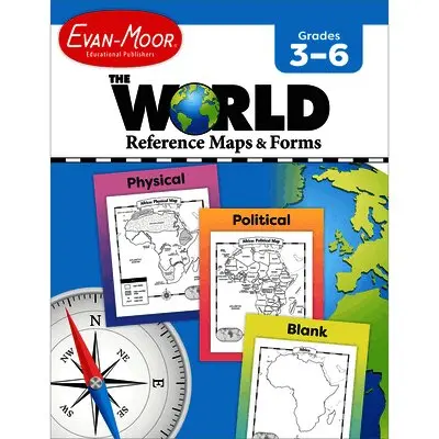 Evan-Moor Educational Publishers - World Reference & Map Forms, Häftad. Tillgänglighet: Lägg i varukorg