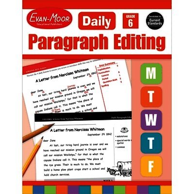 Evan-Moor Educational Publishers - Daily Paragraph Editing Grade 6+ Te, Häftad. Tillgänglighet: Lägg i varukorg