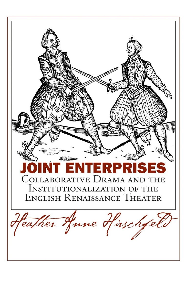 Heather Anne Hirschfeld - Joint Enterprises, Inbunden. Tillgänglighet: Tillfälligt slut
