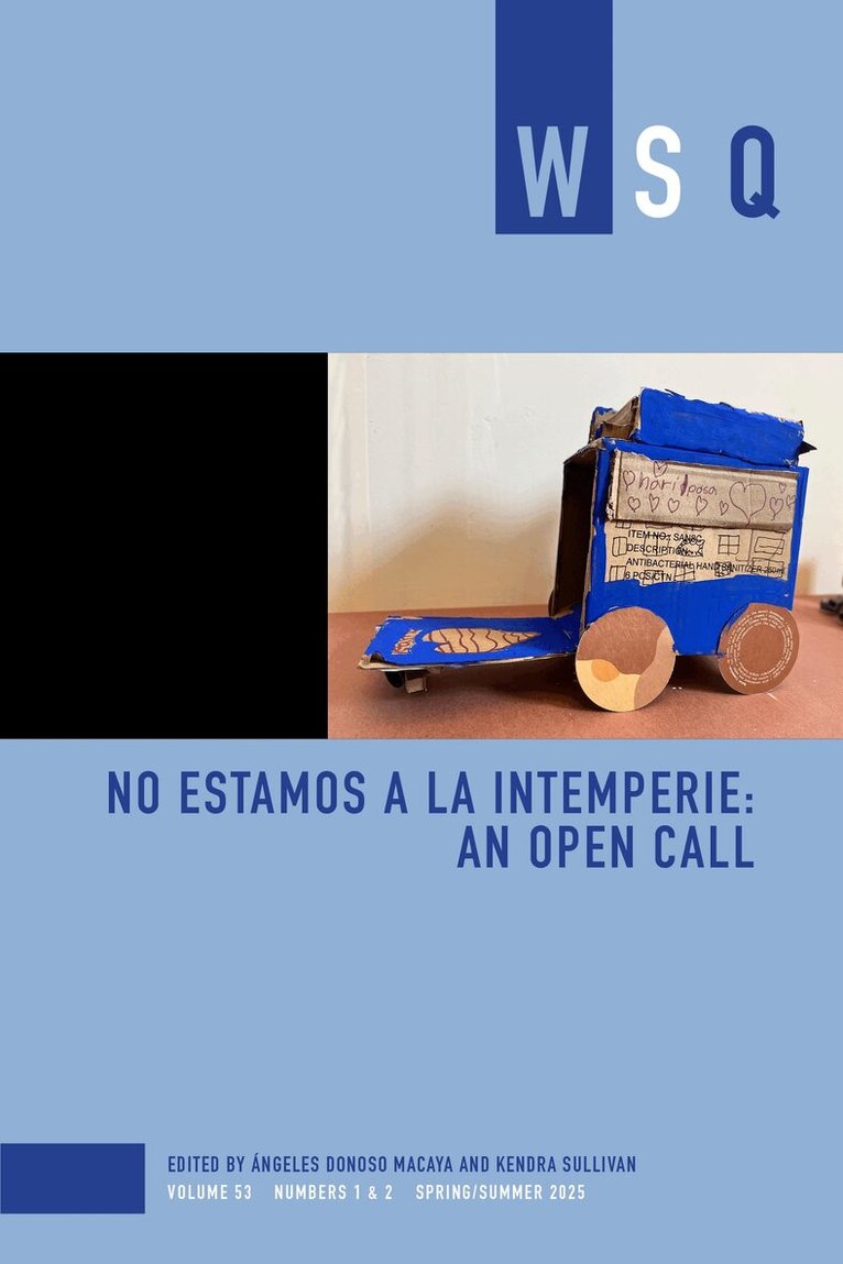 Ángeles Donoso Macaya, Kendra Sullivan - No estamos a la intemperie, Häftad. Tillgänglighet: Lägg i varukorg