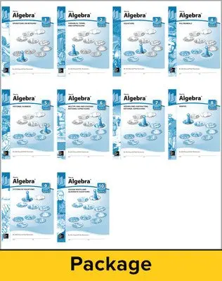 N/A McGraw Hill - Key to Algebra, Set of Books 1-10, Övrigt