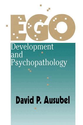 David Ausubel - Ego Development and Psychopathology, Inbunden. Tillgänglighet: Tillfälligt slut