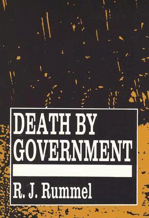 R. J. Rummel - Death by Government, Häftad. Tillgänglighet: Lägg i varukorg