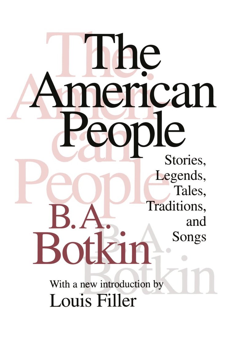 B.A. Botkin - American People, Häftad