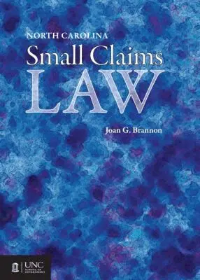 Joan G. Brannon - North Carolina Small Claims Law, Häftad. Tillgänglighet: Lägg i varukorg