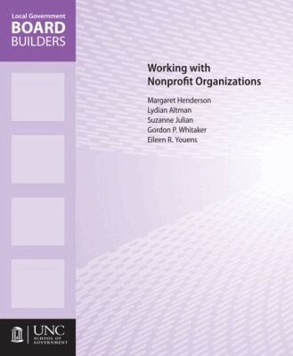 Gordon Whitaker, Margaret F. Henderson, Lydia Altman, Eileen R. Youens - Working with Nonprofit Organizations, Häftad. Tillgänglighet: Tillfälligt slut
