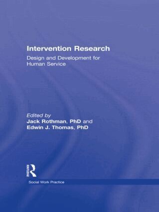 Edwin J Thomas, Jack Rothman - Intervention Research, Häftad