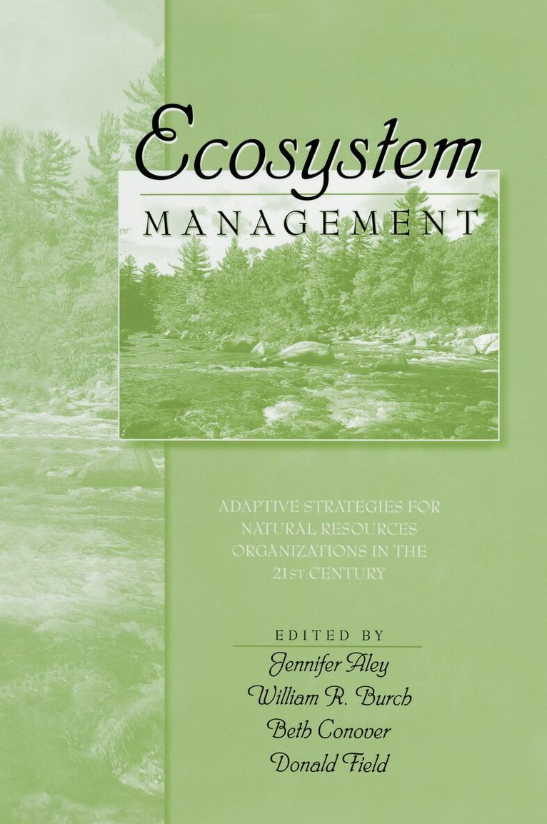 William Burch - Ecosystem Management, Häftad. Tillgänglighet: Lägg i varukorg