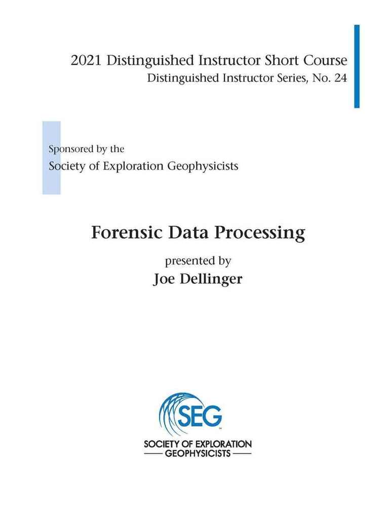 Joe Dellinger - Forensic Data Processing, Häftad