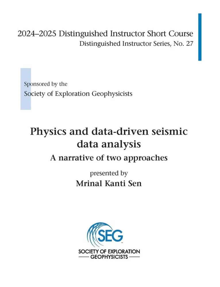 Mrinal Sen - Physics and Data-driven Seismic Data Analysis, Häftad. Tillgänglighet: Tillfälligt slut