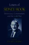 Letters of Sidney Hook