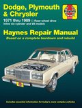 Dodge, Plymouth, & Chrysler RWD 6 cylinder & V8 (1971-1989) Haynes Repair Manual (USA)
