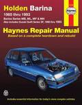 Holden Barina Australian Automotive Repair Manual: 1985 to 1993