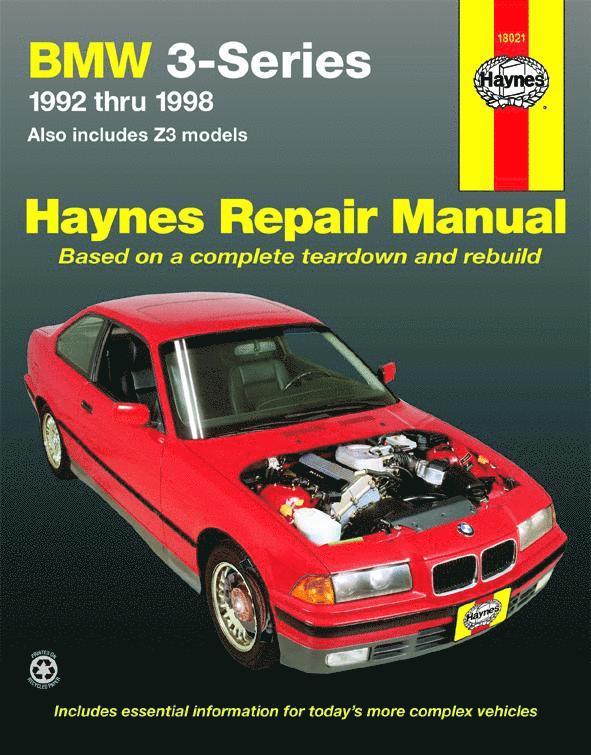 Haynes Publishing - BMW 3 Series (1992-1998) Haynes Repair Manual (USA), Häftad