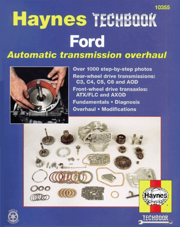 Haynes Publishing - Ford Automatic Transmission Overhaul Haynes Techbook (USA), Häftad