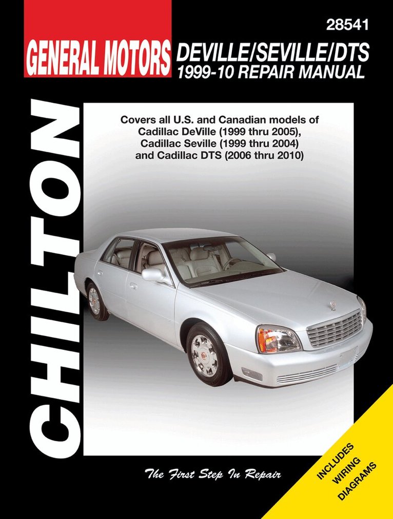 Haynes Publishing - Cadillac Deville / Seville / DTS 99-10 (Chilton), Häftad