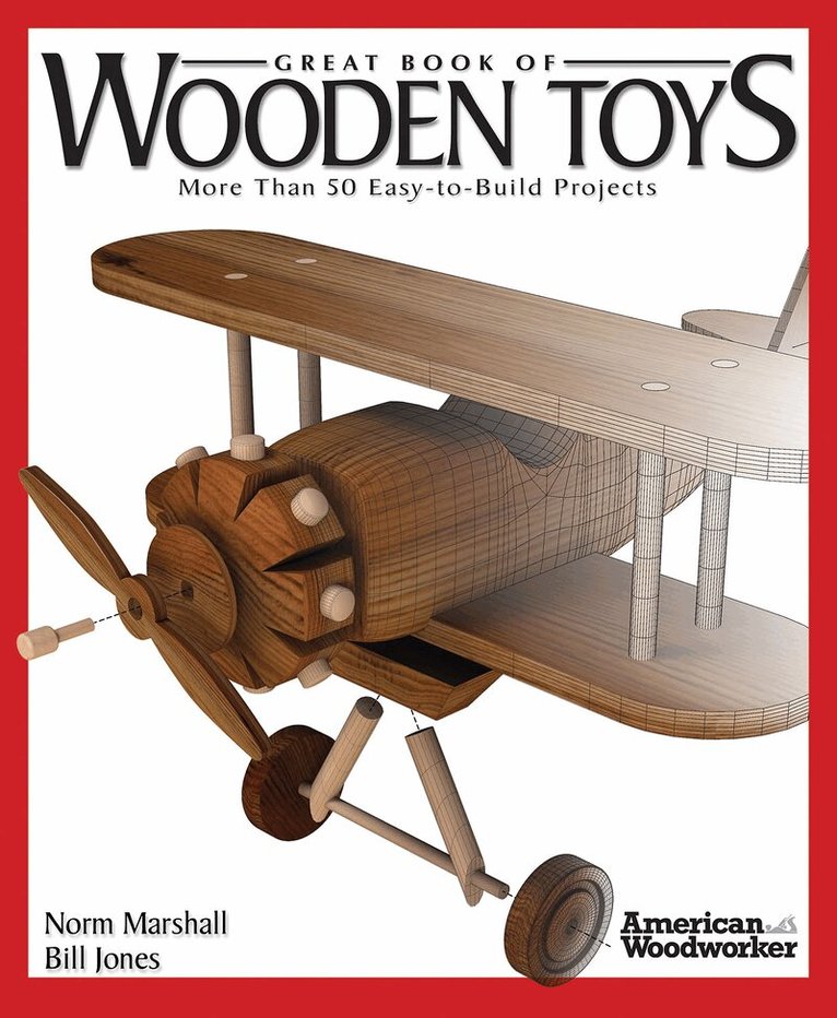 Norm Marshall - Great Book of Wooden Toys, Häftad