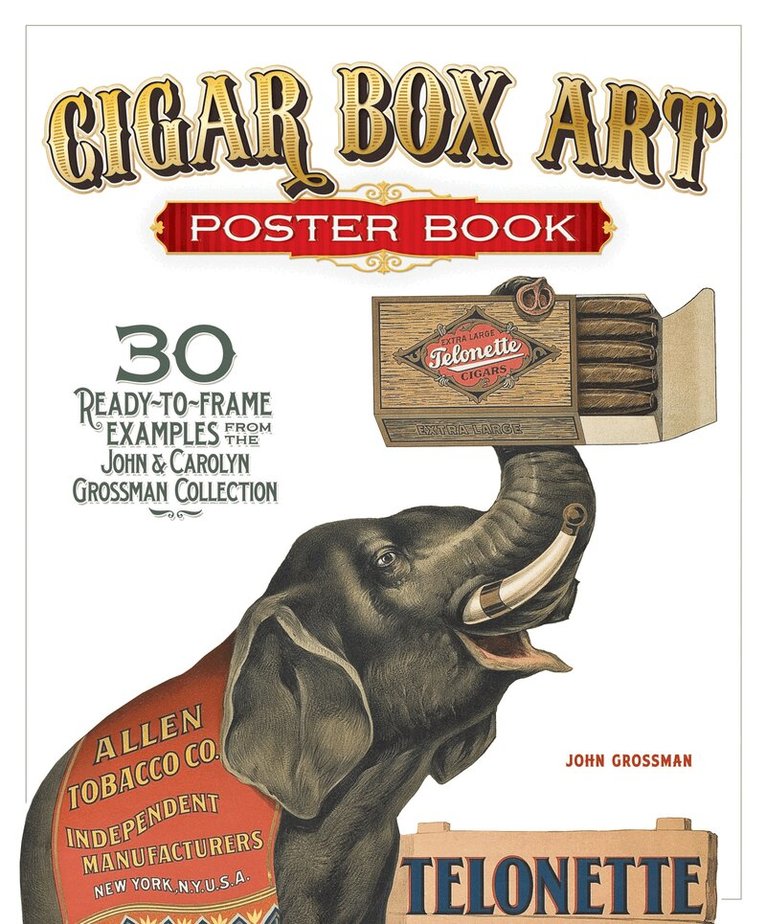 John Grossman - Cigar Box Art Poster Book, Häftad. Tillgänglighet: Tillfälligt slut