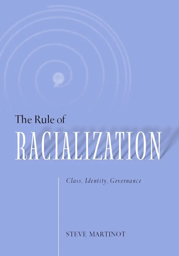 Steve Martinot - Rule of Racialization, Inbunden. Tillgänglighet: Tillfälligt slut