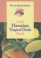 Don the Beachcomber's Little Hawaii Tropical Drinks Cookbook, Inbunden