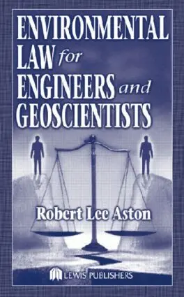 Robert Lee Aston - Environmental Law for Engineers and Geoscientists, Inbunden. Tillgänglighet: Lägg i varukorg