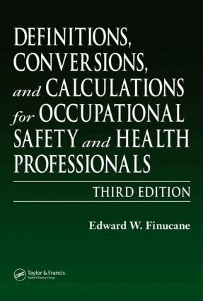 Edward W. Finucane - Definitions, Conversions, and Calculations for Occupational Safety and Health Professionals, Inbunden. Tillgänglighet: Lägg i varukorg