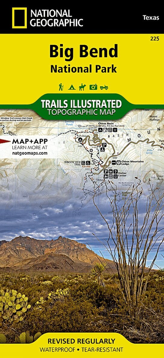 Nat Geo Maps - Big Bend National Park Map, Övrigt