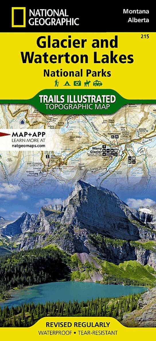 Nat Geo Maps - Glacier and Waterton Lakes National Parks Map, Övrigt. Tillgänglighet: Lägg i varukorg