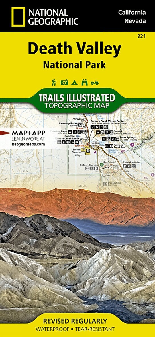 Nat Geo Maps - Death Valley National Park Map, Övrigt. Tillgänglighet: Lägg i varukorg