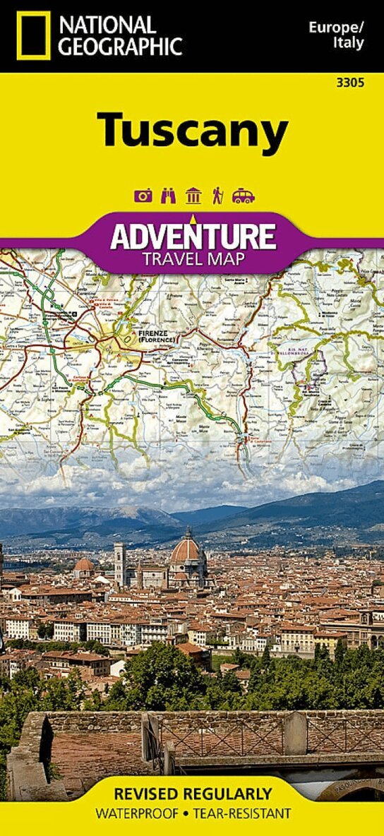 Nat Geo Maps - Tuscany Map (Italy), Övrigt