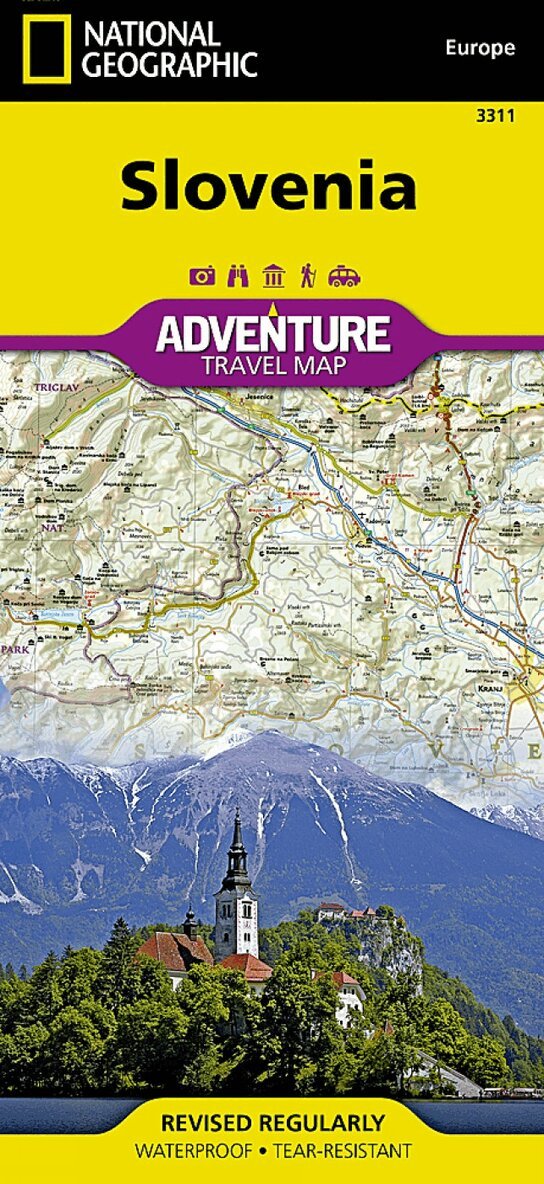 Nat Geo Maps - Slovenia Map, Övrigt