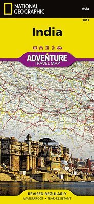India av National Geographic Maps, National Geographic Maps-Adventure