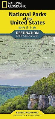 National Parks of the United States av National Geographic, National Geographic Maps